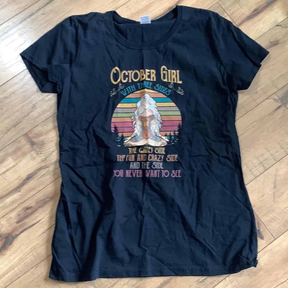 “October Girl “ gypsy shirt L